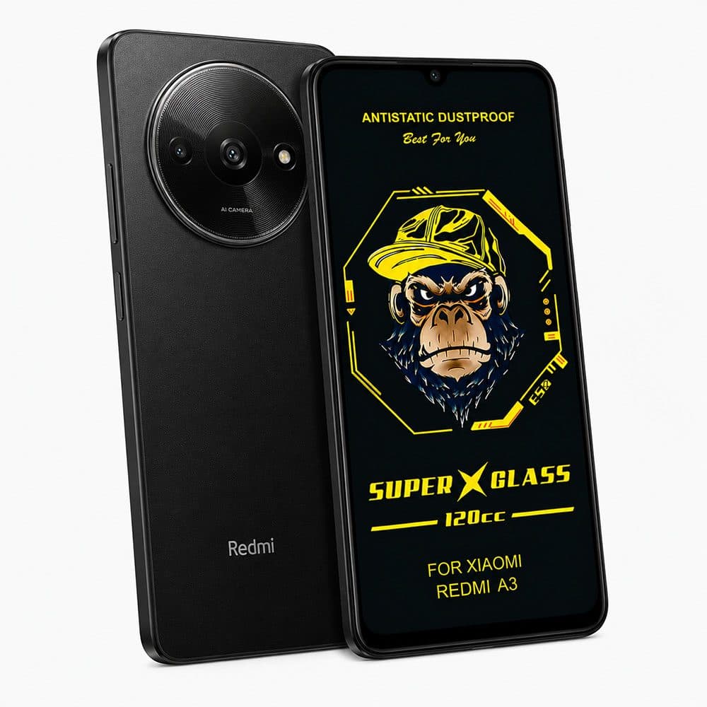 Захисне скло 120CC Anti Static [Dust-proof] для Xiaomi Redmi A3/Redmi 12C/Redmi 10C/Poco C40