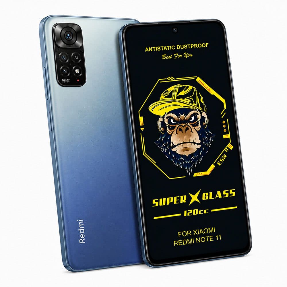 Захисне скло 120CC Anti Static [Dust-proof] для Xiaomi Redmi Note 11/Redmi Note 11 4G/Redmi Note 11S