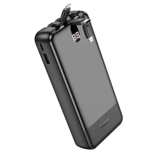 Power Bank HOCO J114A Charger with cables and digital display 20000mAh — фото 3