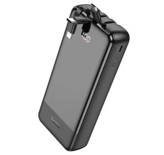 Power Bank HOCO J114A Charger with cables and digital display 20000mAh — фото 2