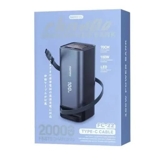 Power Bank Remax FC-22 100W Type-C 20000mAh — фото 3