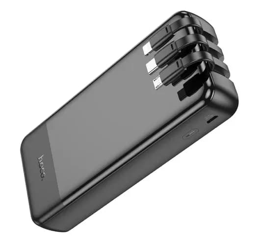 Power Bank HOCO J114A Charger with cables and digital display 20000mAh — фото 5