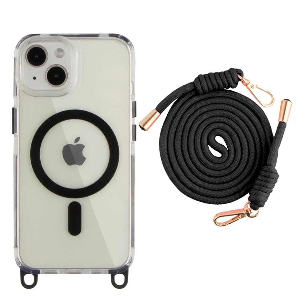 Чохол TPU+PC LanyardCase with MagSafe для iPhone 13/14