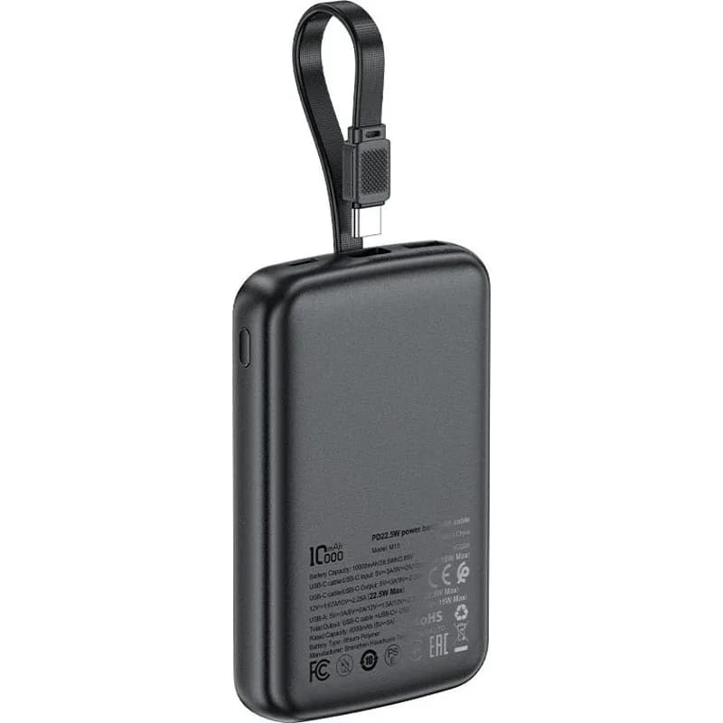 Power Bank Acefast M13 PD22.5W with USB-C cable 10000mAh — фото 3