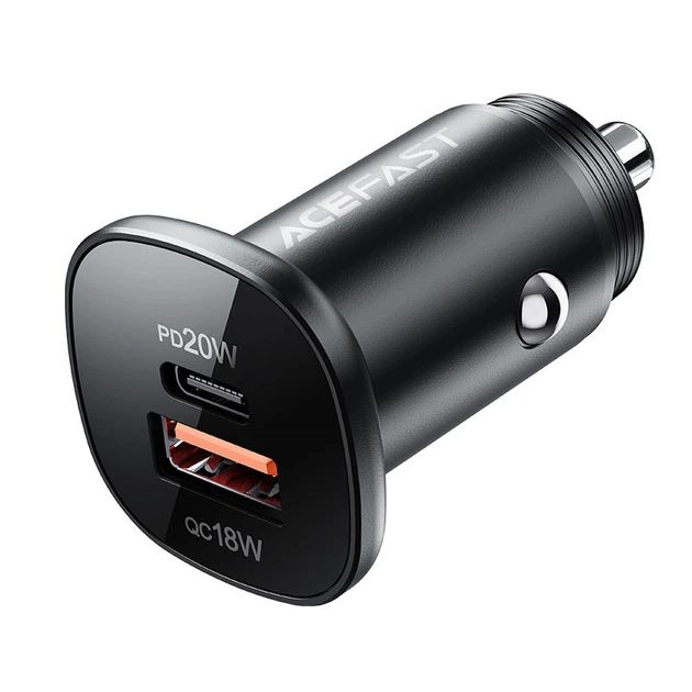 Автомобільний зарядний пристрій Acefast B1 Mini USB-C + USB-A