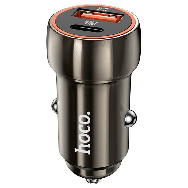 Автомобільний зарядний пристрій HOCO Z46A Blue whale PD20W+QC3.0