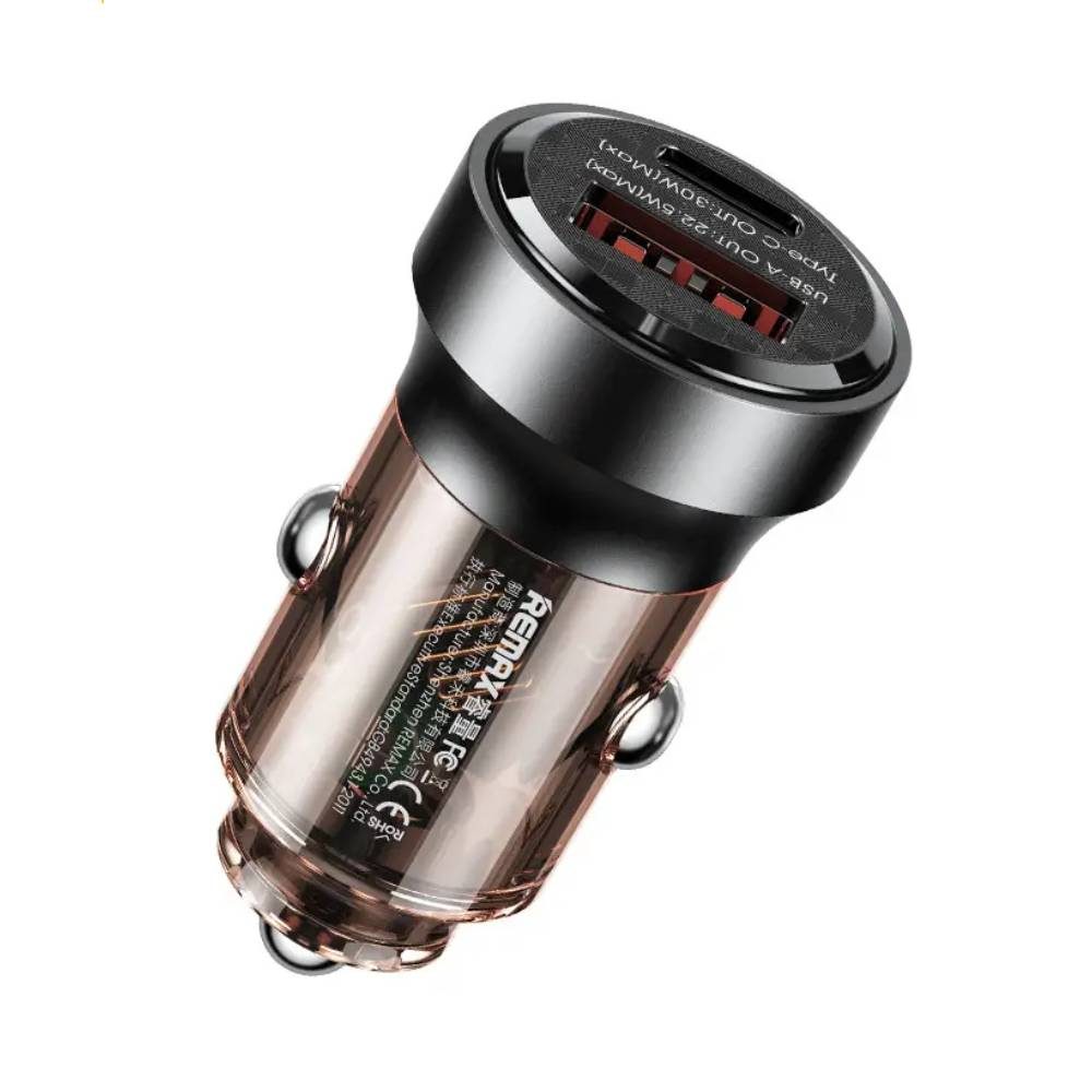 Автомобільний зарядний пристрій Remax RCC338 30W PD+QC Cyberpunk  Walking Series