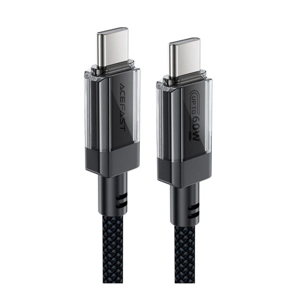 Кабель Acefast C12-03 Shell Stainless Steel USB-C to USB-C