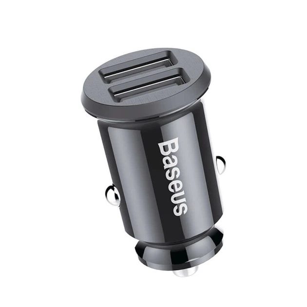 Прикурювач Baseus Grain Car Charger 5V 2xUSB 3.1A