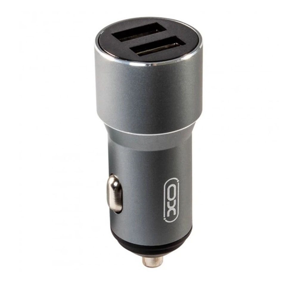 Прикурювач XO CC30 Metal 2xUSB 12W 2.4A