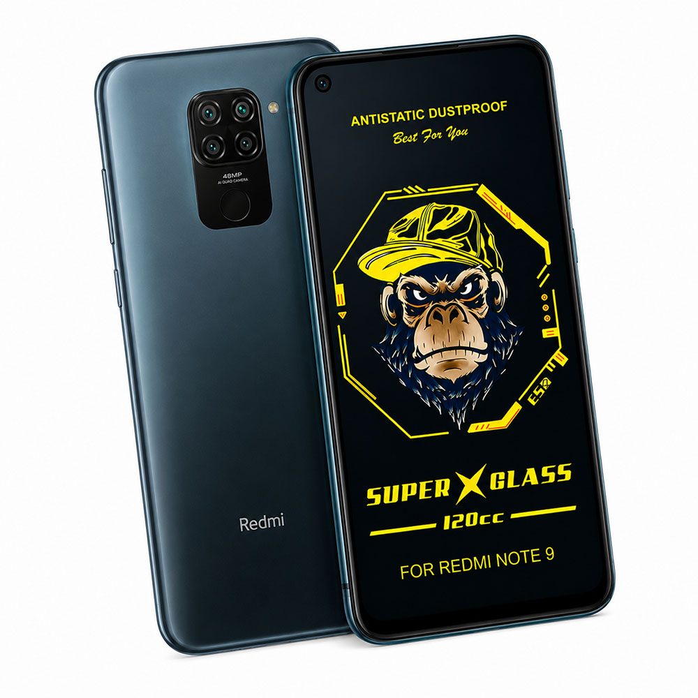 Захисне скло 120CC Anti Static [Dust-proof] для Xiaomi Redmi Note 9/Redmi 10X