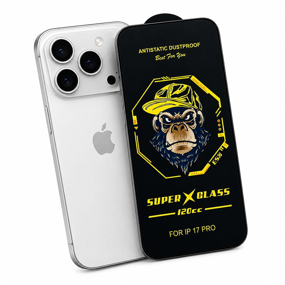 Захисне скло 120CC Anti Static [Dust-proof] для iPhone 17 Pro 6,3″