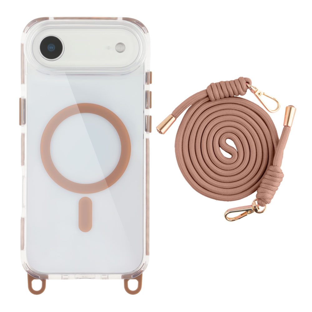 Чохол TPU+PC LanyardCase with MagSafe для iPhone 17 Air