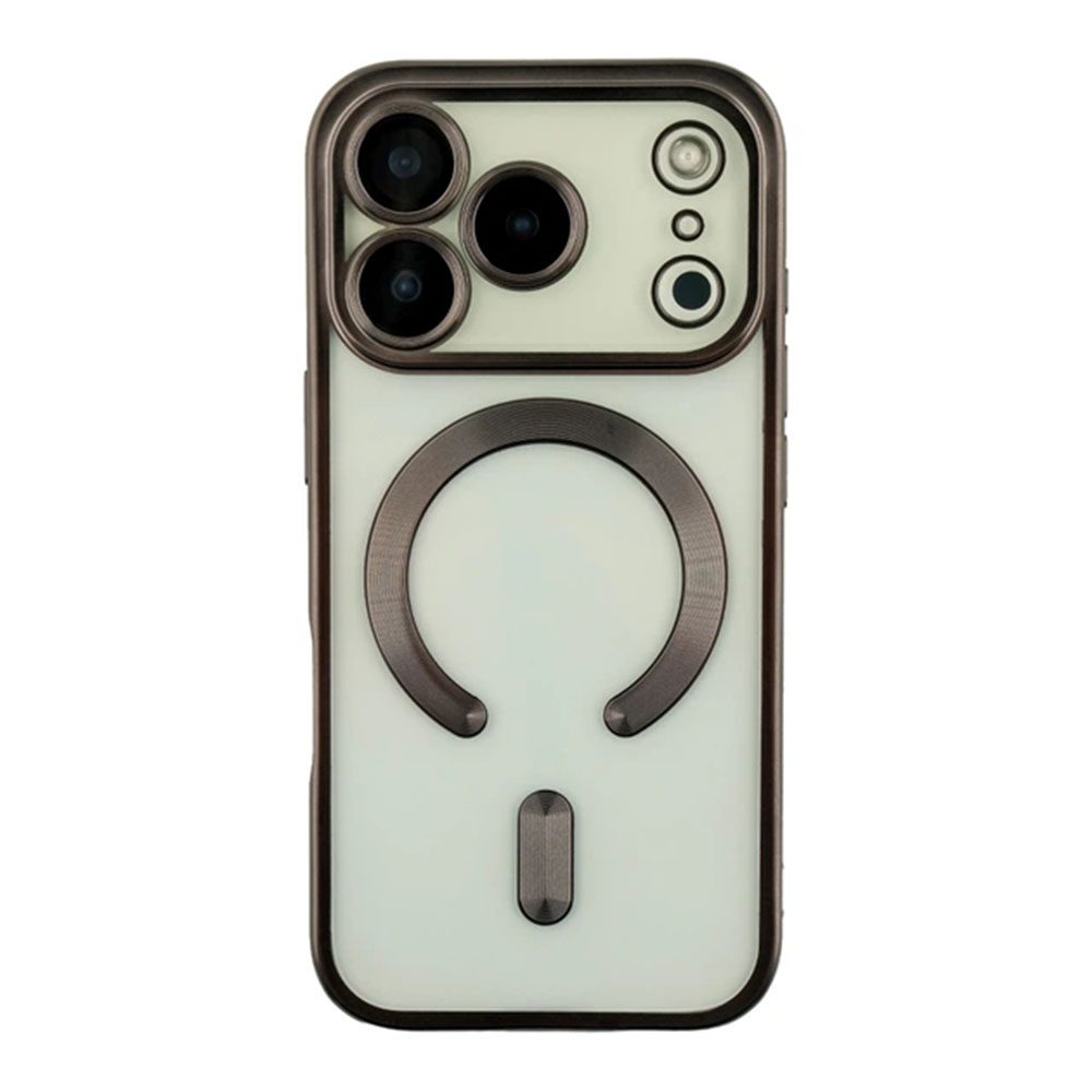 Чохол TPU Metallic Chrome Full Camera with Magsafe для iPhone 17 Pro