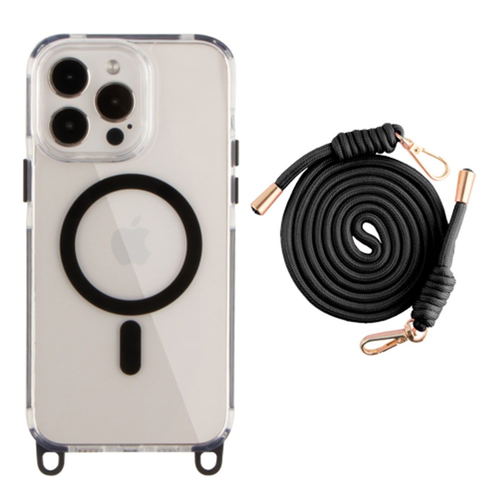 Чохол TPU+PC LanyardCase with MagSafe для iPhone 13 Pro