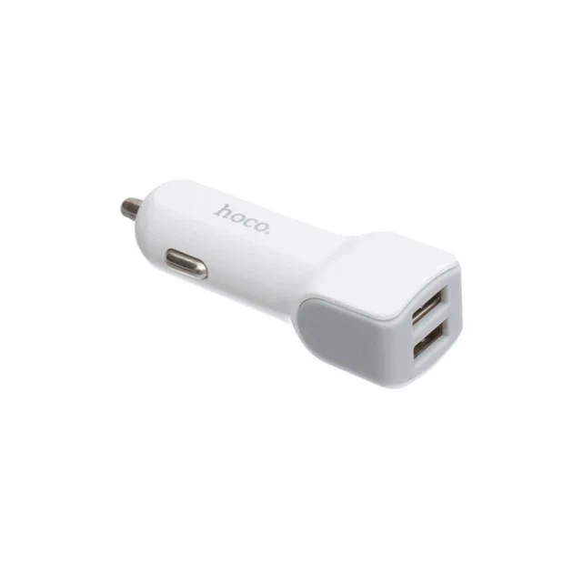 Автомобільний Зарядний Пристрій Hoco Z23 2USB Lightning — фото 2
