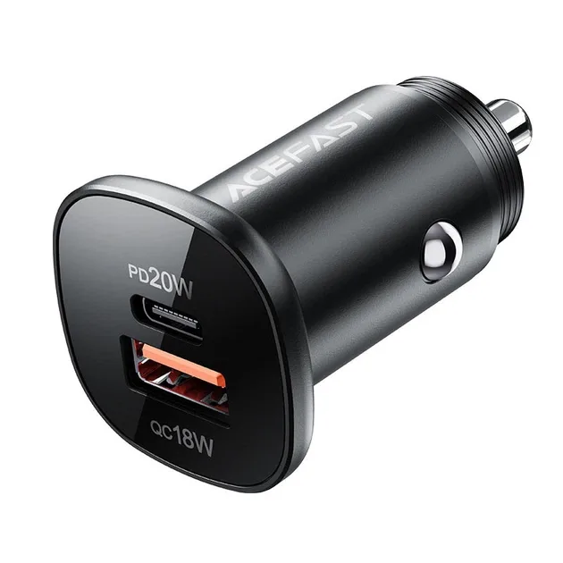 Автомобільний зарядний пристрій Acefast B1 Mini USB-C + USB-A