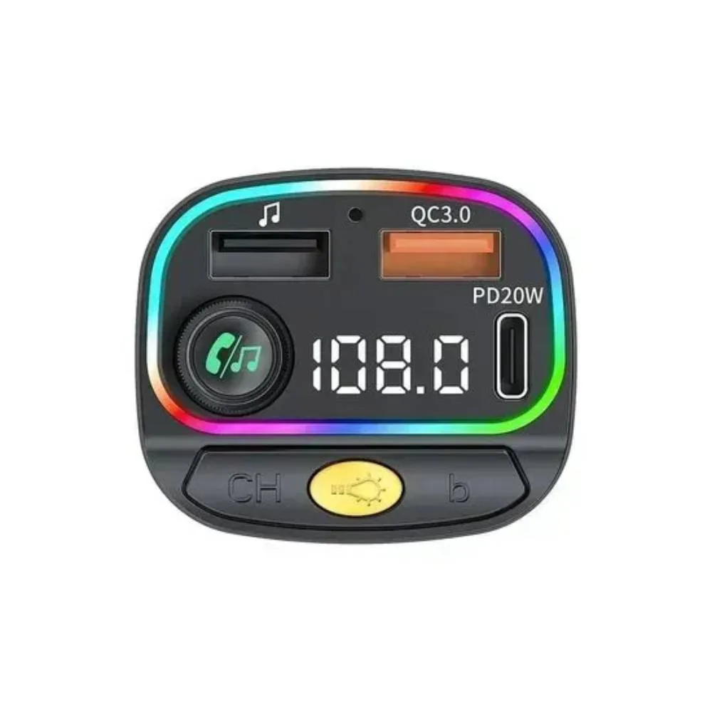 Автомобільний зарядний пристрій Wiwu MP3 модулятор Wi-QC031 — фото 2
