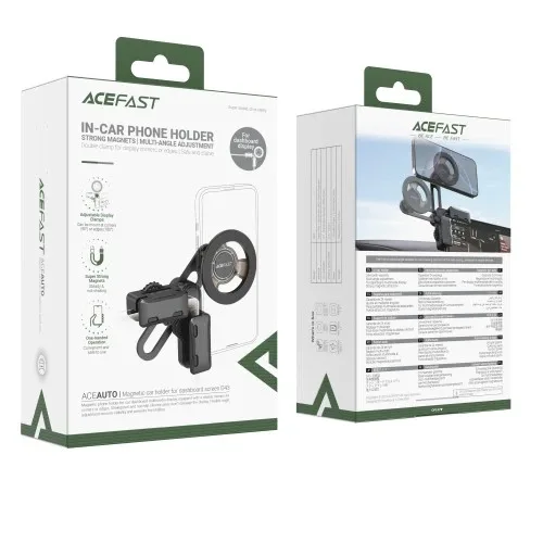 Автомобільний тримач Acefast D43 Magnetic Dashboard Screen Series — фото 3