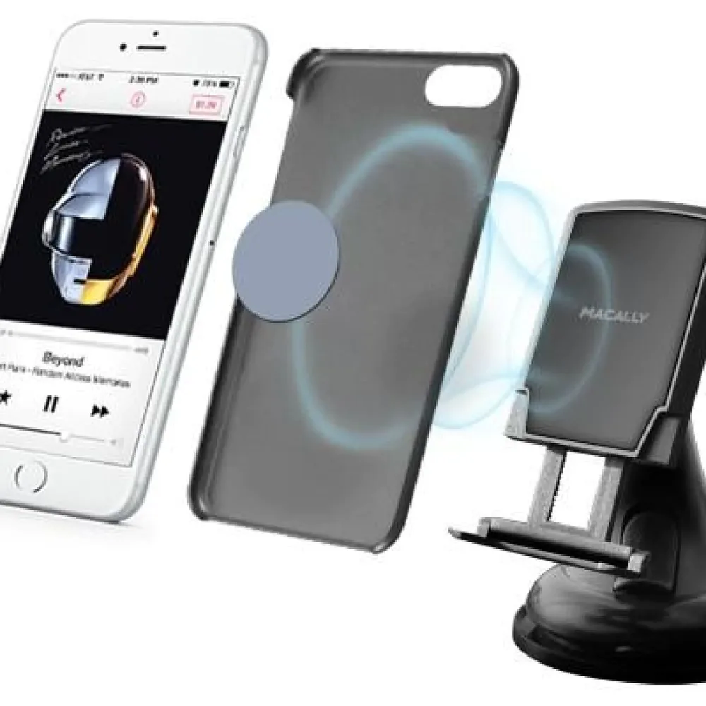 Автотримач Macally 12"/30 cm Magnetic Car Suction Mount — фото 3