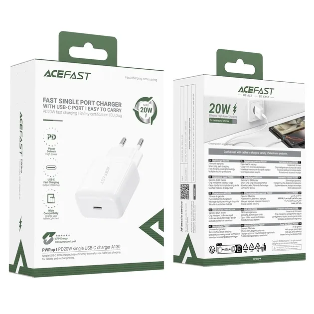 Адаптер Acefast A130 PD20W USB-C — фото 3