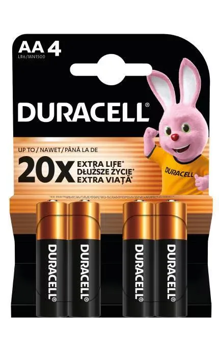 Батарейка Duracell Basic LR6/AA (4шт) — фото 1