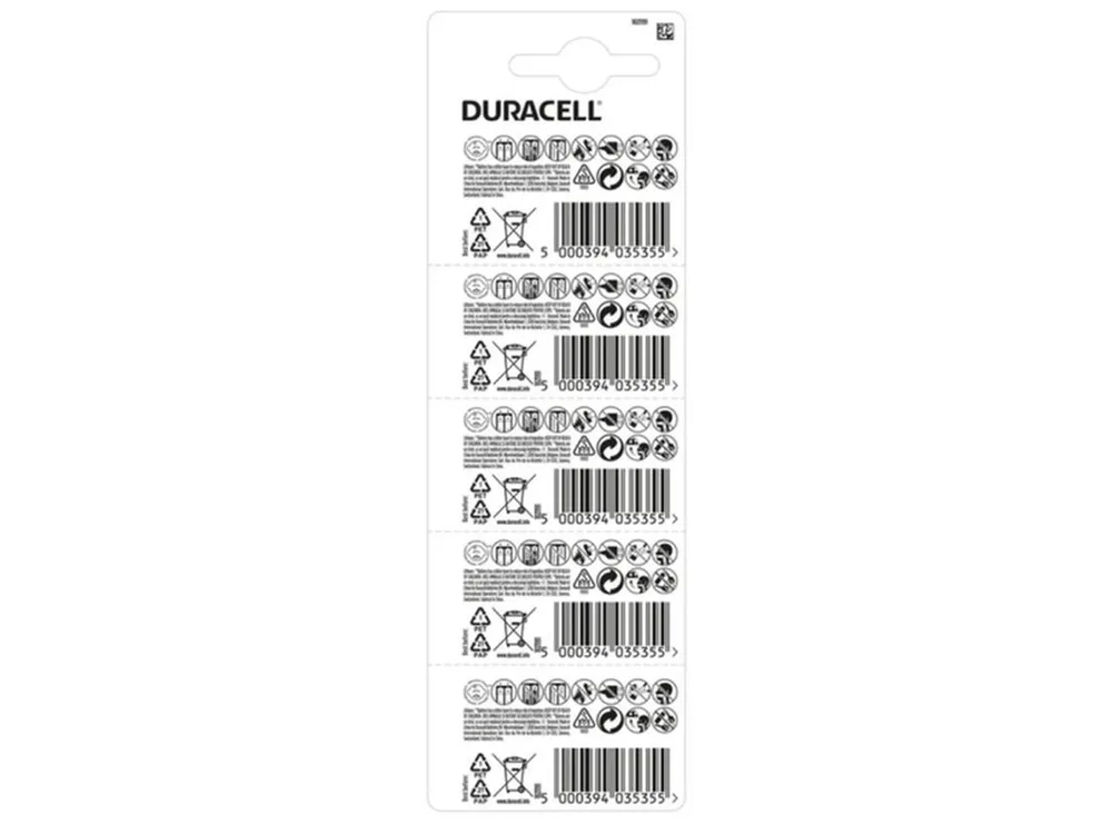 Батарейка Duracell CR2032 (5шт) — фото 2