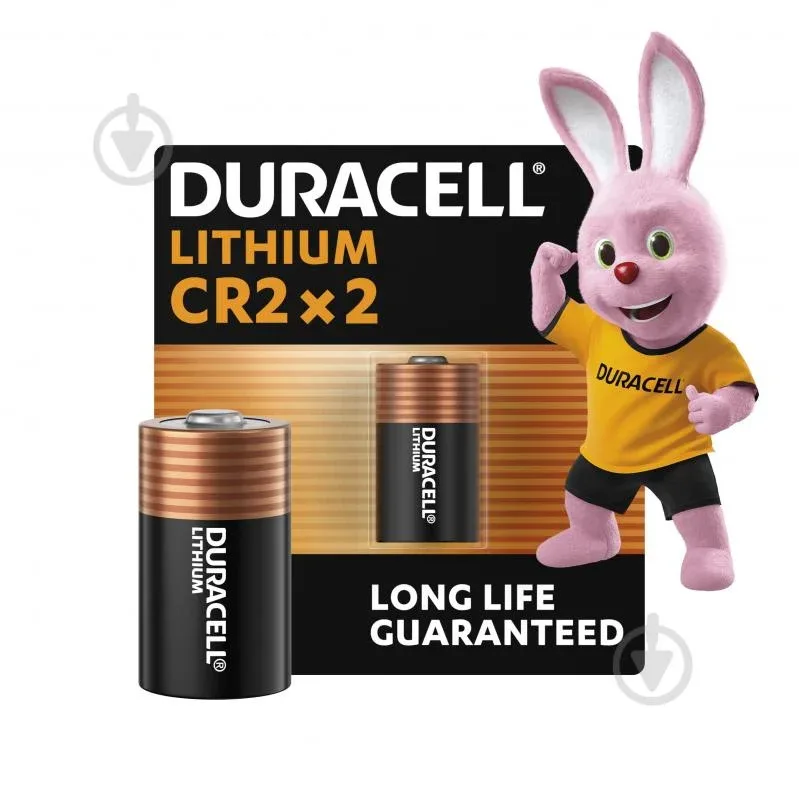 Батарейка Duracell CR2 (2шт) — фото 1