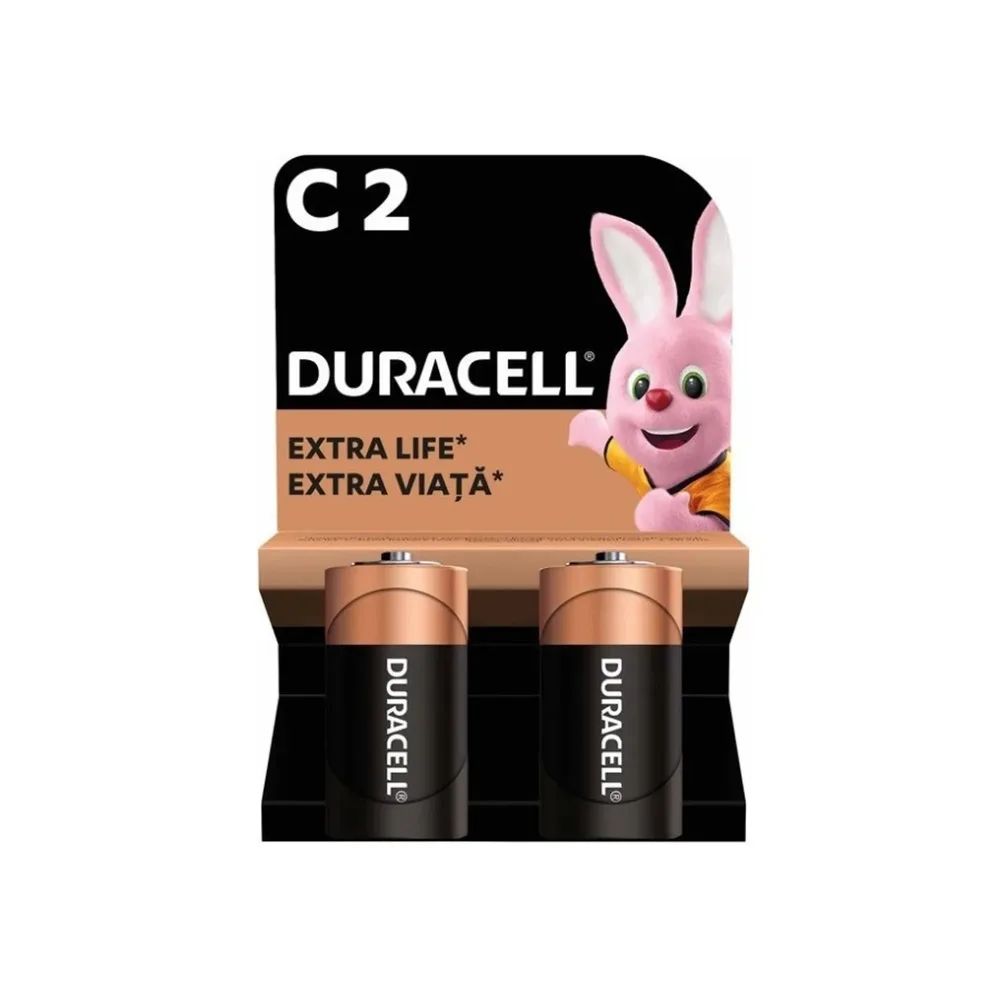 Батарейка Duracell LR14/C Power Plus (2шт) — фото 1