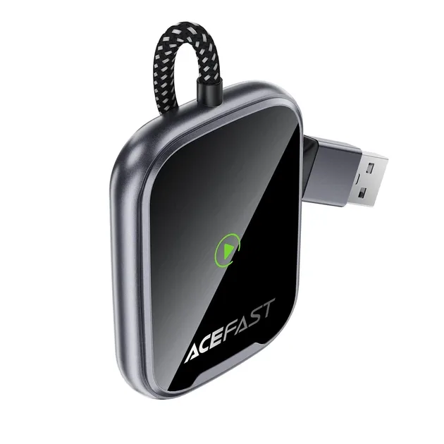 Бездротовий адаптер для автомобіля Acefast QC1 CarPlay — фото 2