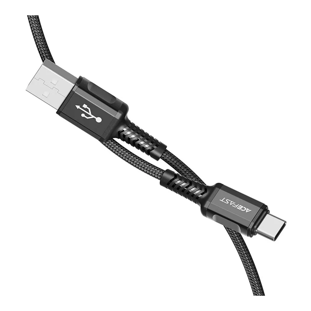 Кабель Acefast C1-04 Aluminium Alloy USB-A to USB-С — фото 3