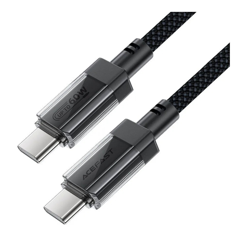Кабель Acefast C12-03 Shell Stainless Steel USB-C to USB-C — фото 2