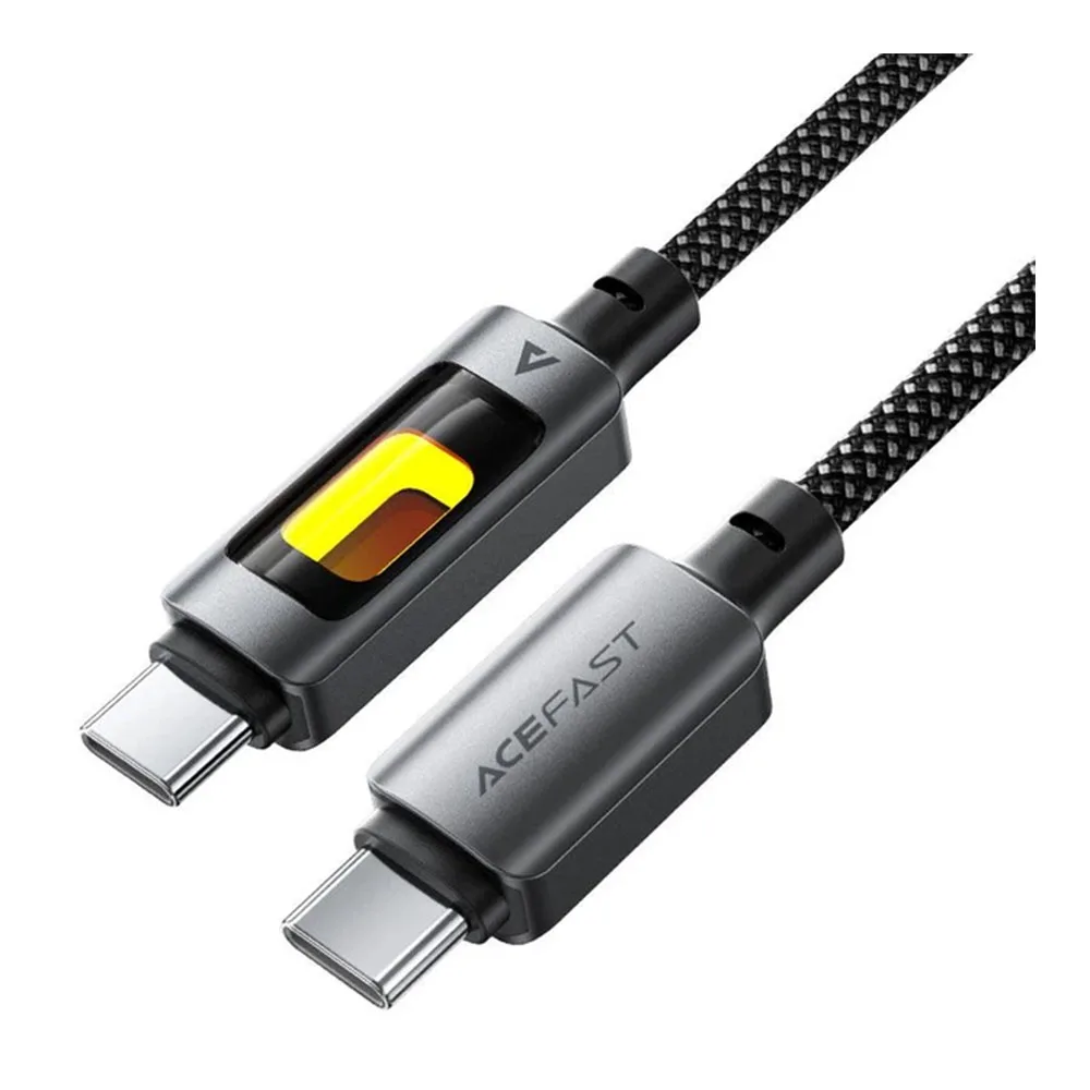 Кабель Acefast C21-03 USB-C to USB-C 60W Fantasy Color Braided Series — фото 3