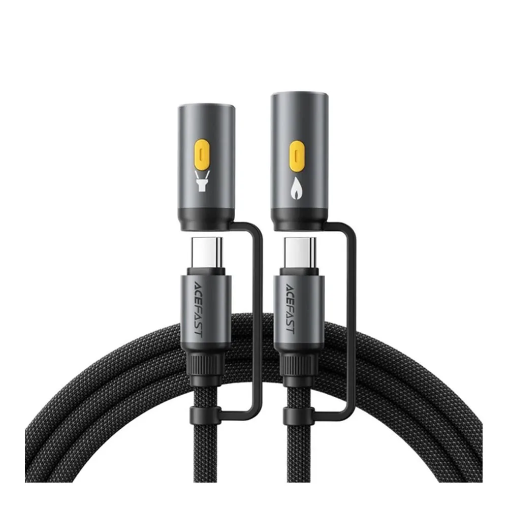 Кабель Acefast J4 USB-C to USB-C Multi-Function Led — фото 3