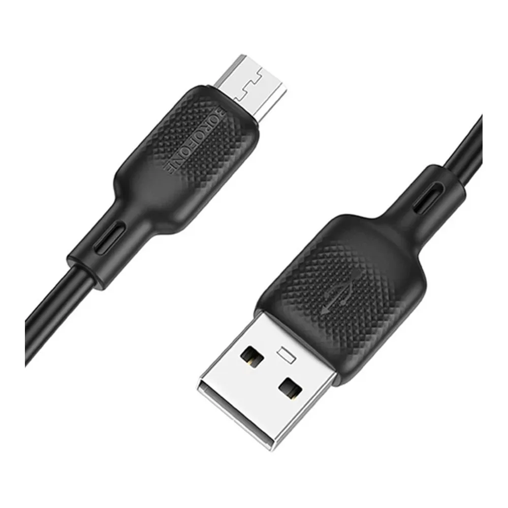 Кабель BOROFONE BX113 USB A to Micro USB (3m) — фото 2