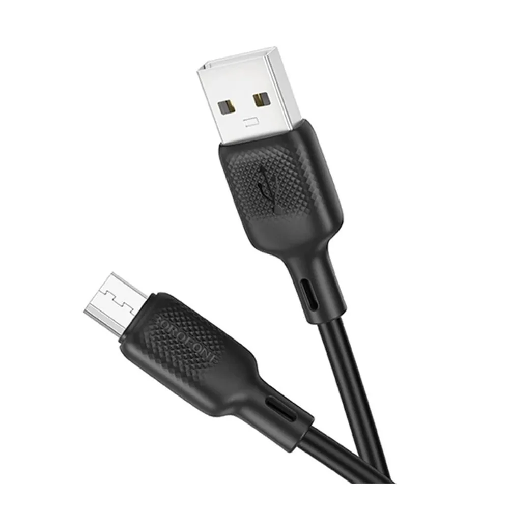Кабель BOROFONE BX113 USB A to Micro USB (3m) — фото 3