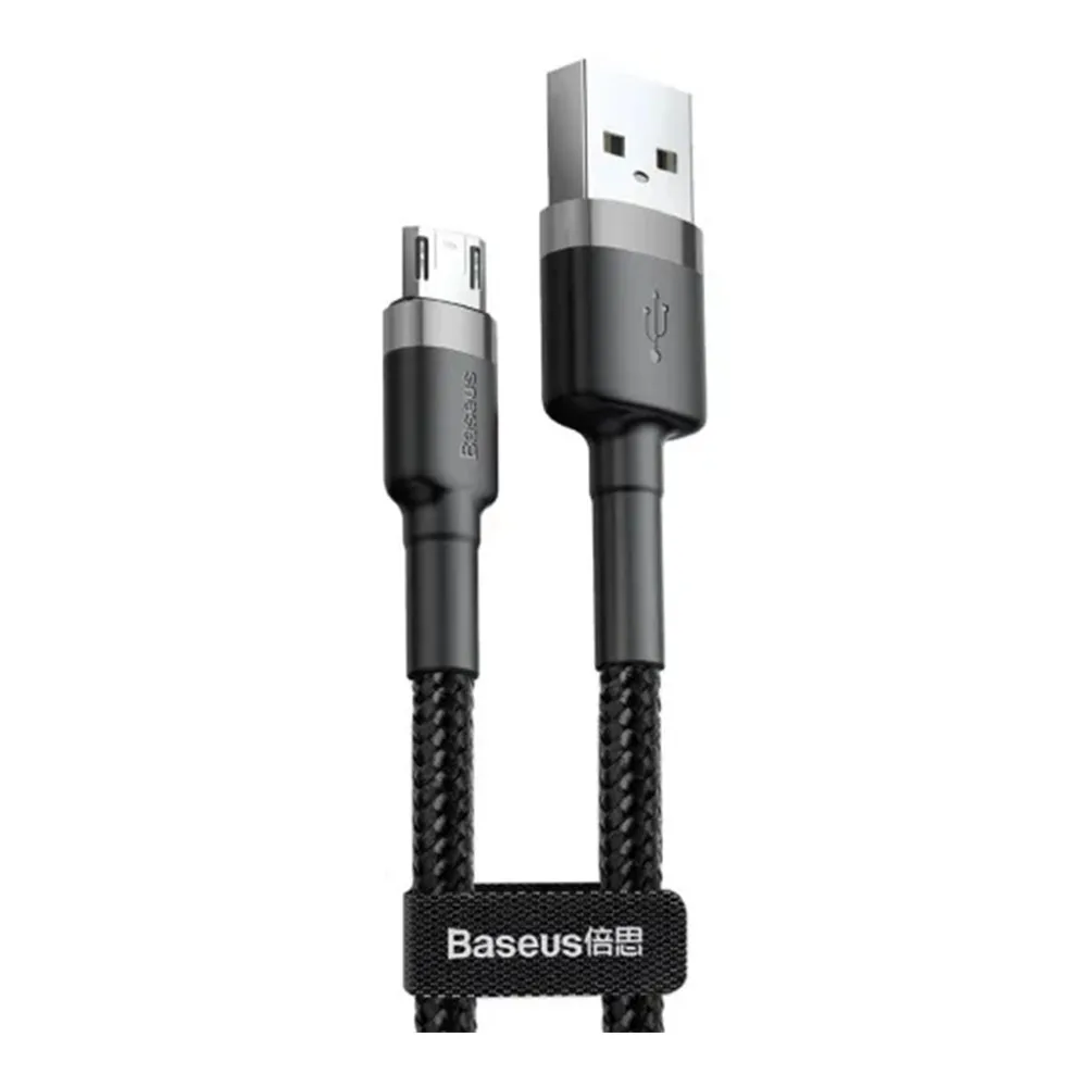 Кабель Baseus Cafule Metal USB-А to Micro USB 0.5m — фото 1