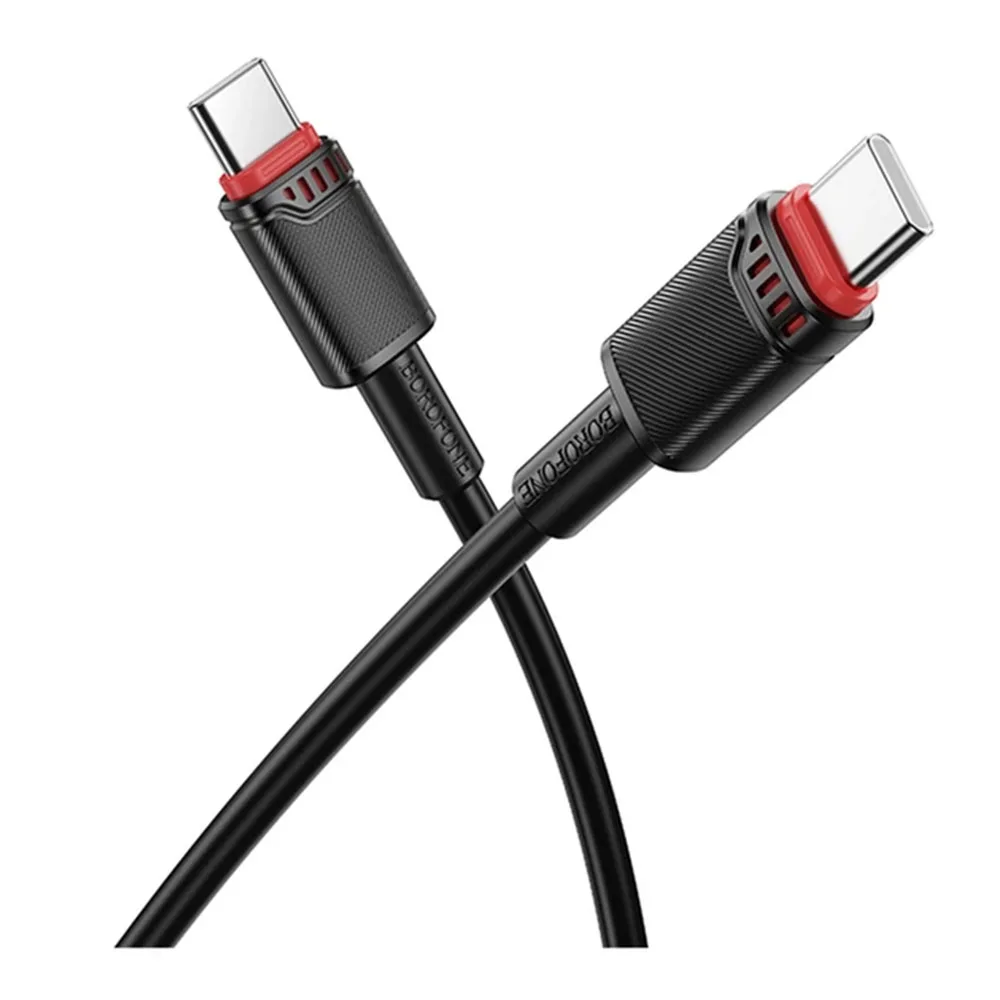 Кабель Borofone BX110 USB-C to USB-C 60W — фото 3