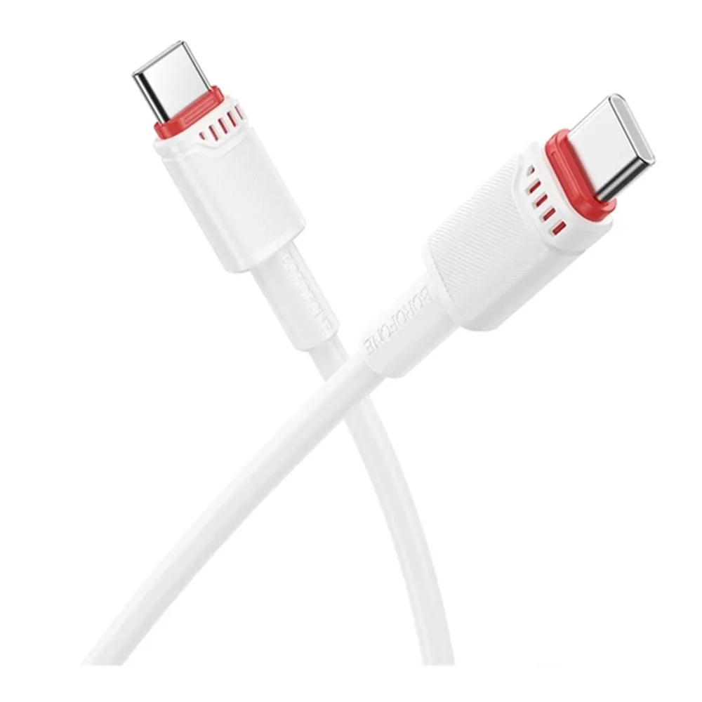 Кабель Borofone BX110 USB-C to USB-C 60W — фото 4