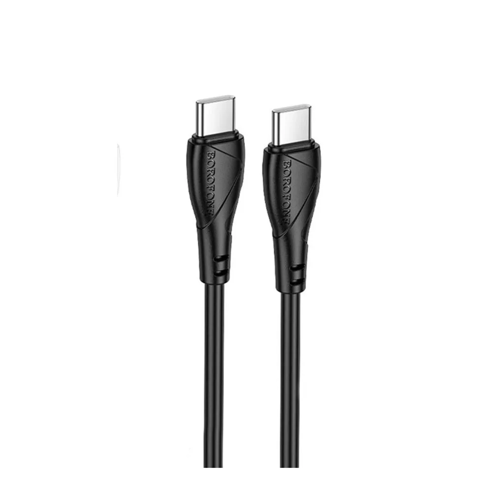 Кабель Borofone BX121 USB-C to USB-C 60W — фото 1
