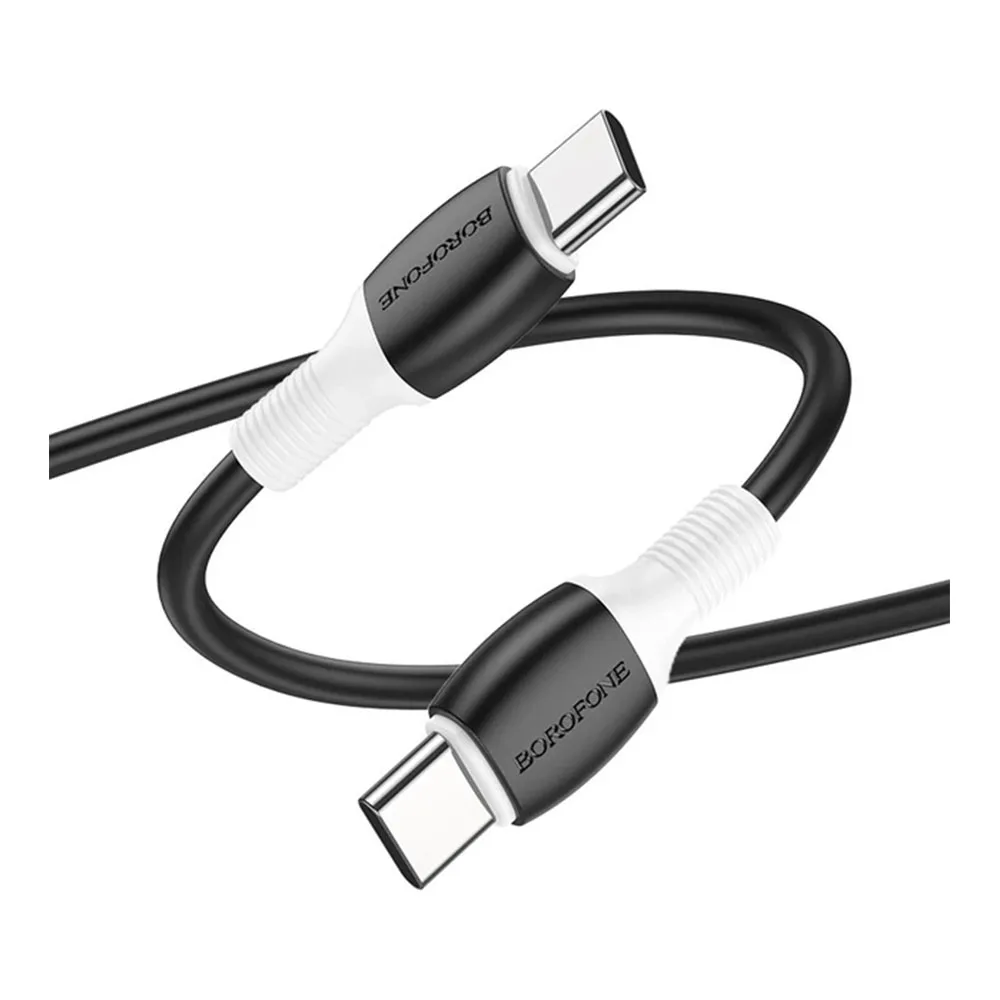 Кабель Borofone BX84 USB-C to USB-C 60W — фото 3
