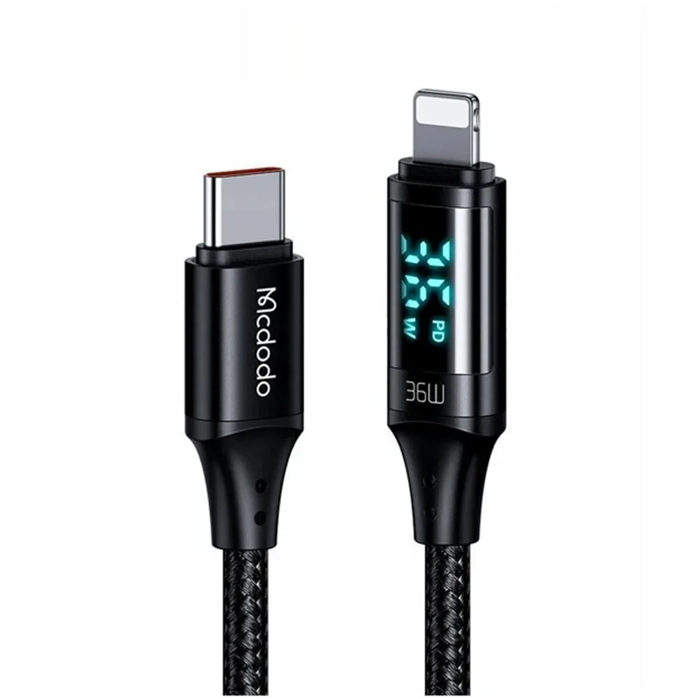 Кабель McDodo [CA-1030] USB-C to Lightning 36W 1.2m — фото 2