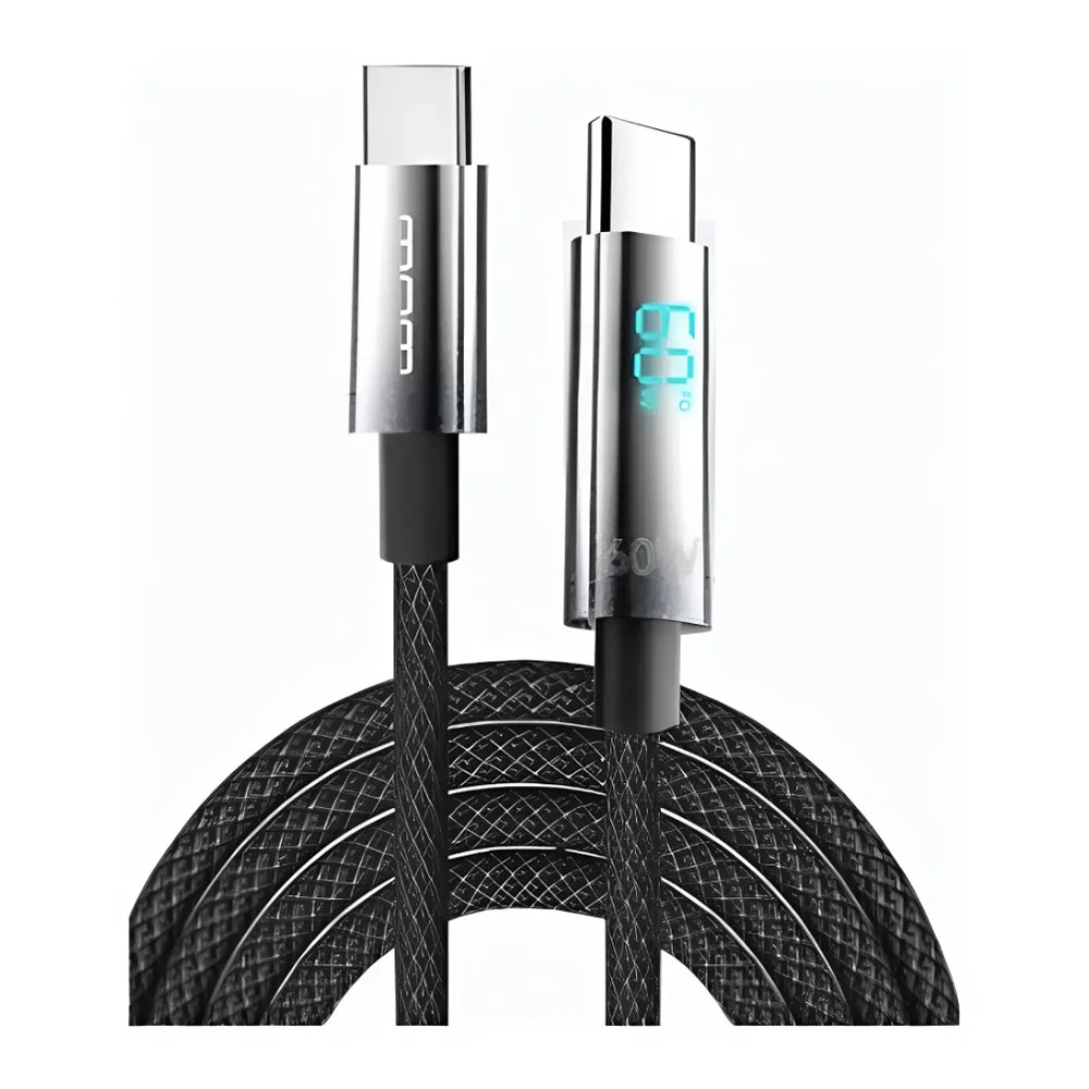 Кабель WUW-X214 USB-C to USB-C PD60W — фото 1