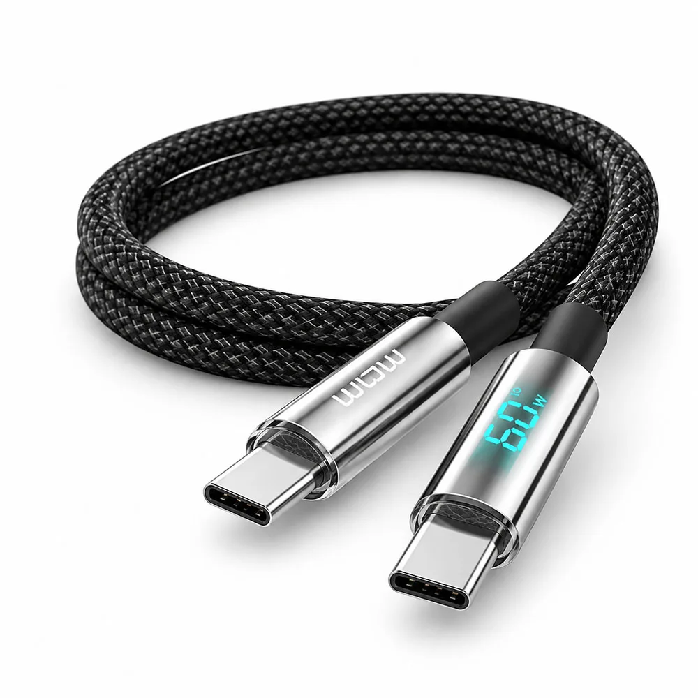 Кабель WUW-X214 USB-C to USB-C PD60W — фото 2