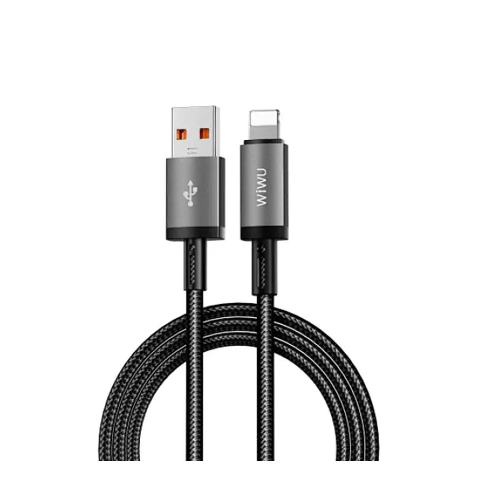 Кабель WiWU Wi-C055 Cyber link USB to Lightning 1m
