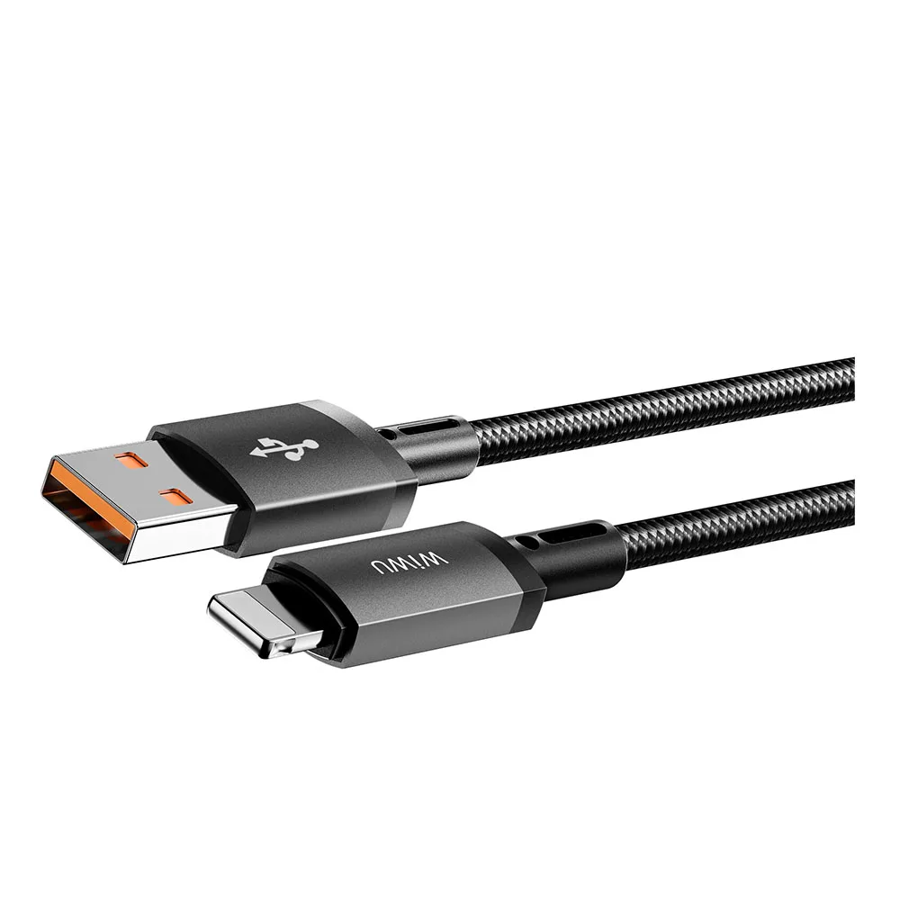 Кабель WiWU Wi-C055 Cyber link USB to Lightning 1m — фото 2