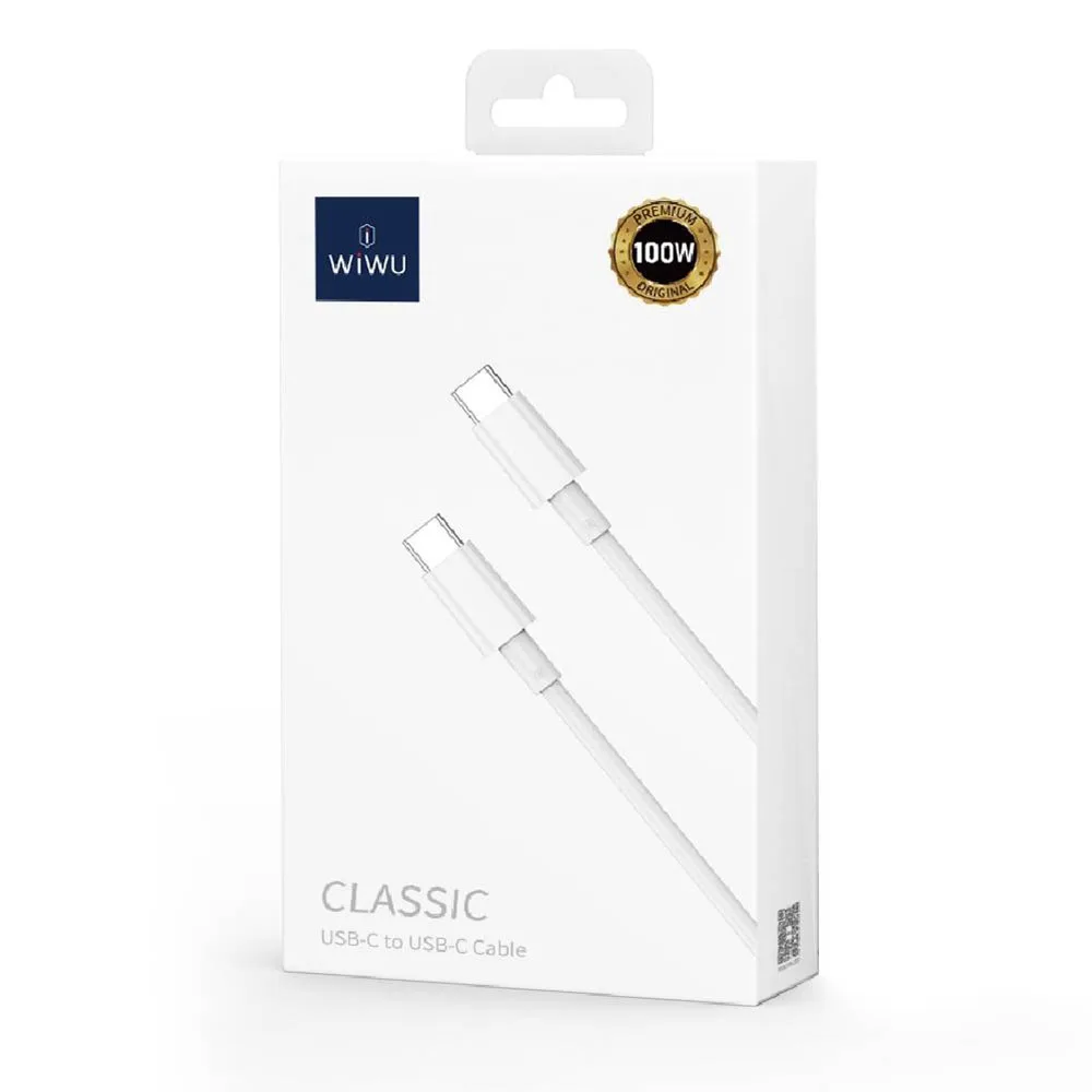 Кабель Wiwu Wi-C008 USB-C to USB-C 100W YouPin Series — фото 3