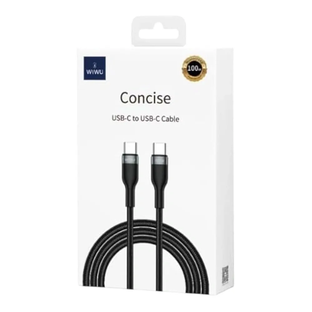 Кабель Wiwu Wi-C017 100W USB-C Charge 2m — фото 3
