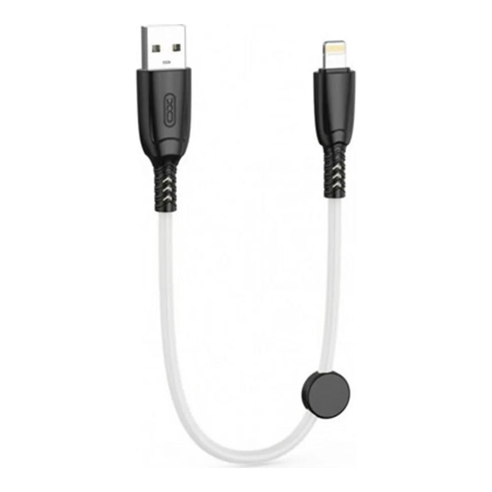 Кабель XO [NB247] USB to Lightning Suluo Portable Silicone 0.25m — фото 2