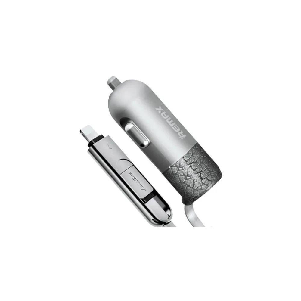 Комплект прикурювач Remax Finchy [Lightning + Micro USB] + USB 3.4a — фото 2